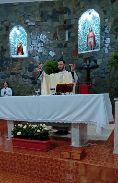 Fiéis participam da segunda noite de Tríduo em honra ao Senhor Bom Jesus na Comunidade de Campo Mendes 